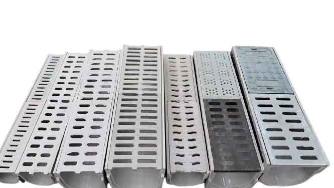 U型槽圖片，成品排水溝圖片，樹脂排水溝圖片，U型排水溝圖片