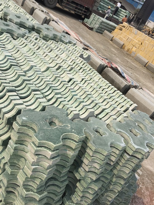 水泥彩磚圖片，混凝土水泥彩磚圖片