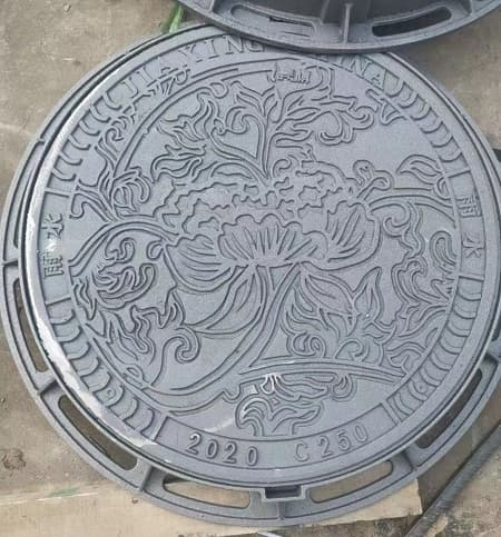 藝術(shù)井蓋圖片大全