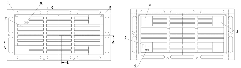 C250直承式平入式雨水箅樣式