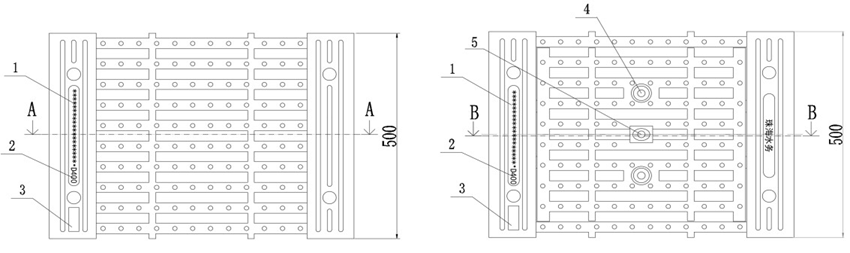 橫截溝雨水箅樣式
