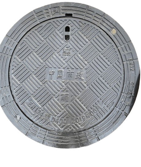 球墨鑄鐵卡簧井蓋，鑄鐵卡簧井蓋